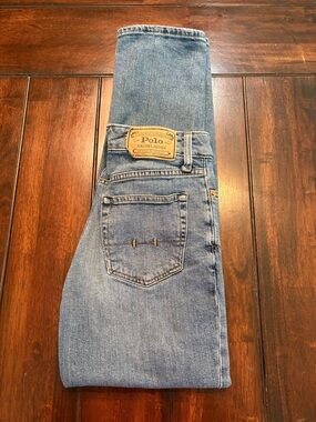 Polo by Ralph Lauren Boys Light Blue Slim Denim Jeans Size 14/16